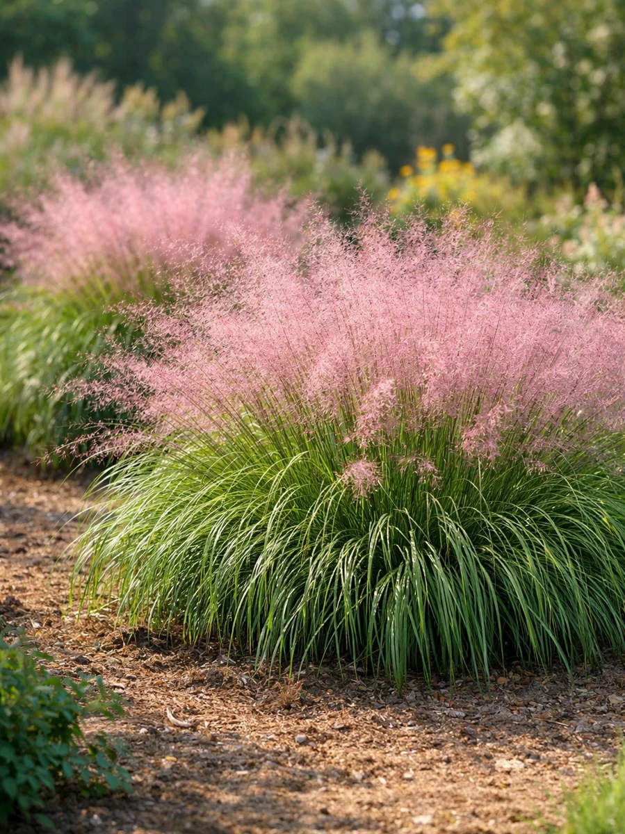 Muhlenbergia capillaris süs çayırı